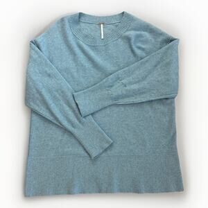 Free People Cashmere Women’s Oversized Sweater Light Blue Size XS